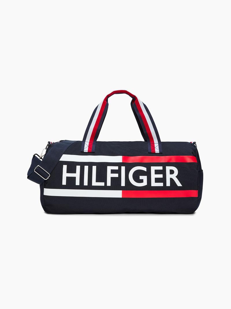 Fiú Tommy Hilfiger Hilfiger Duffle Táska Kék | HU 2353SGL